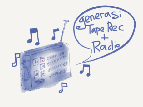 Haha, kebetulan saya dulu generasi yang suka merekam radio dengan tape rec saya :D